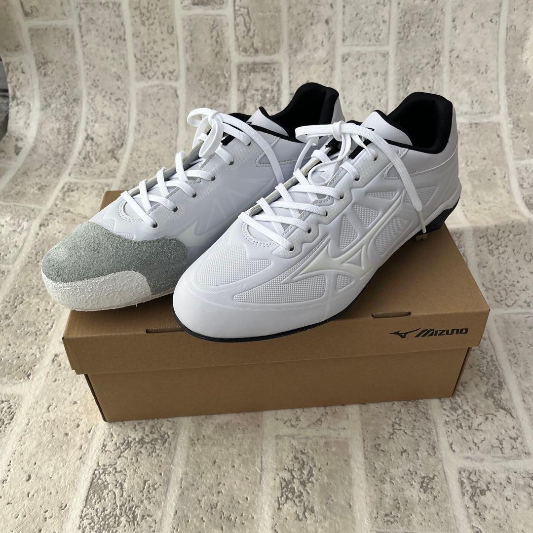 【未使用】Pカバー加工済み 野球 スパイク ミズノ ライトレボバディー 26.5