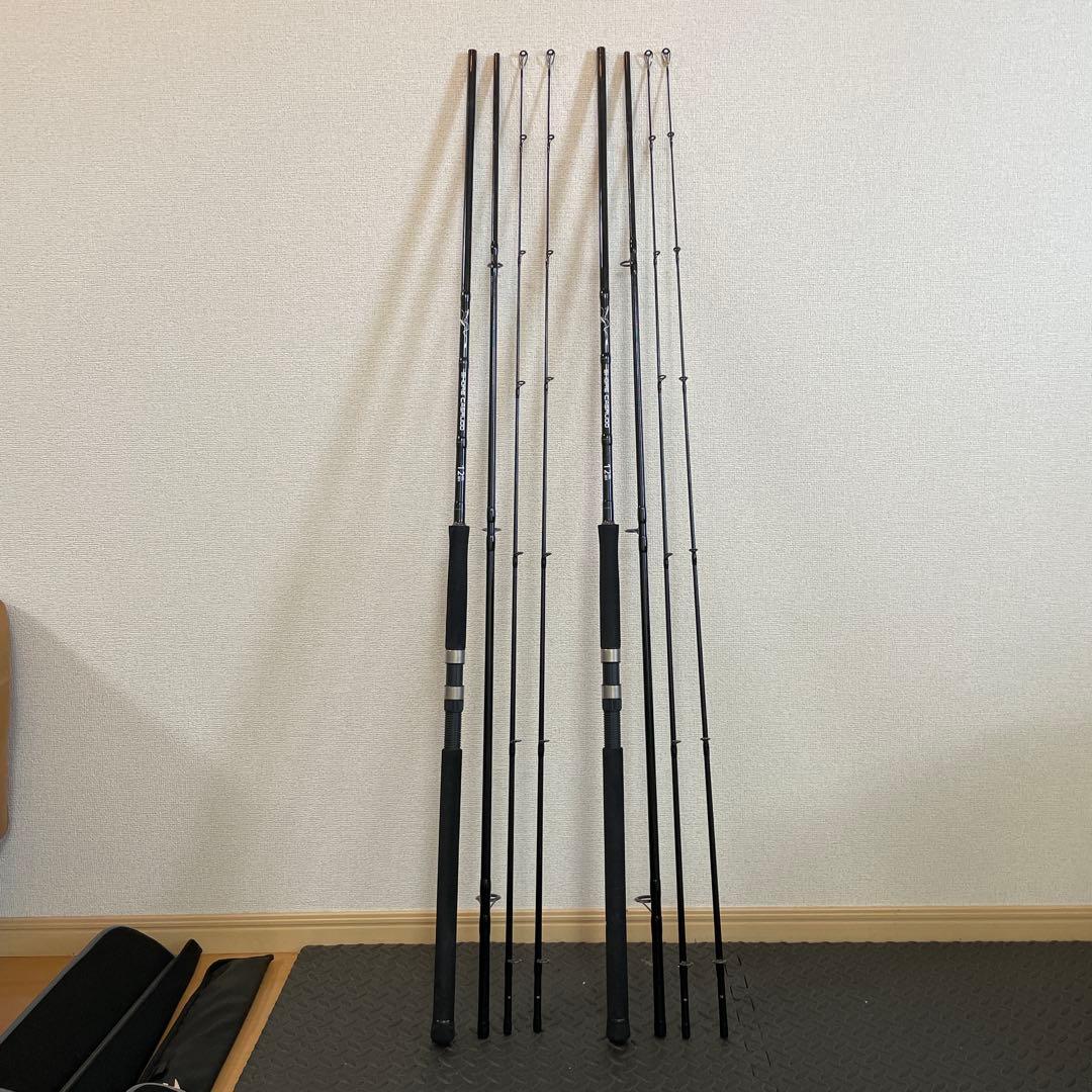 SHORE CASRUDO 12ML/12MH ショアジギングロッド 2本セット