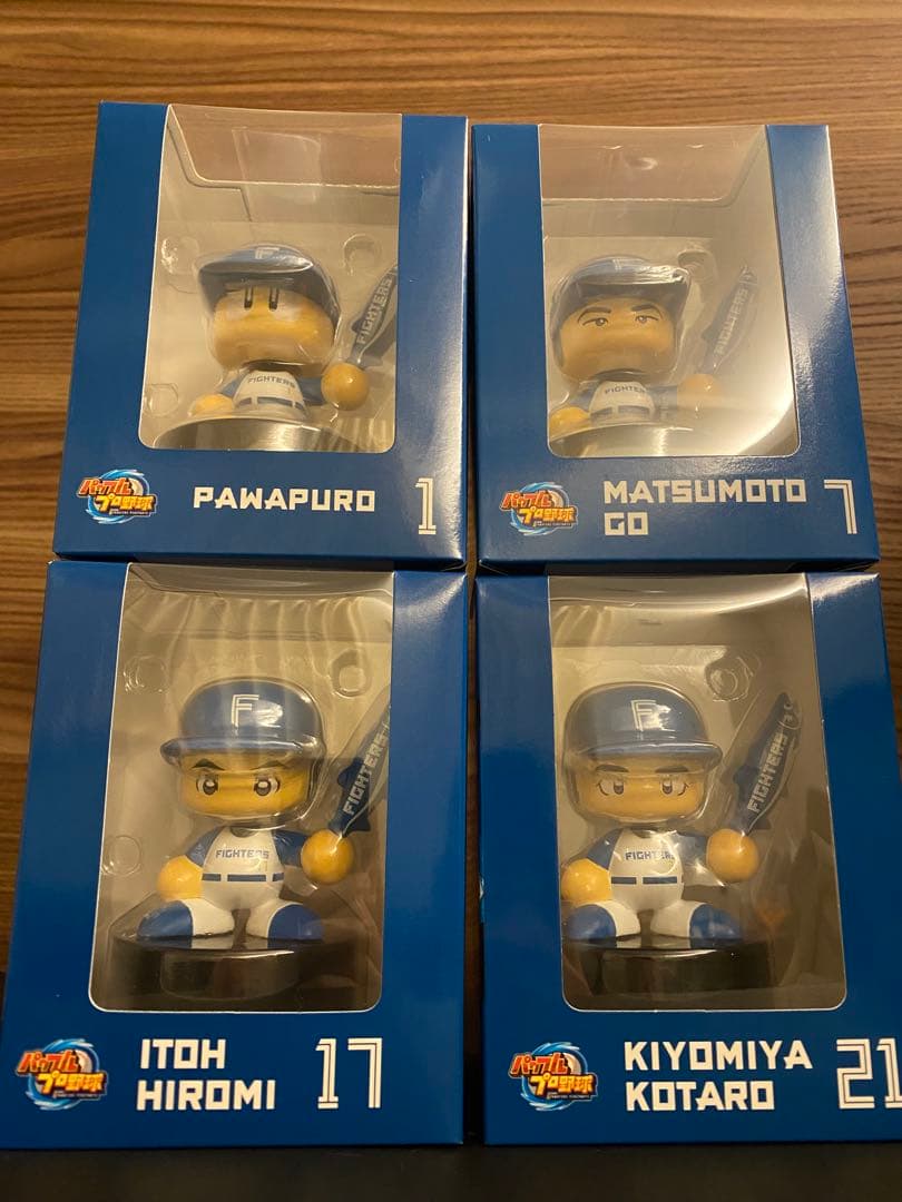 日本ハムファイターズ×パワプロ　ボブルヘッド