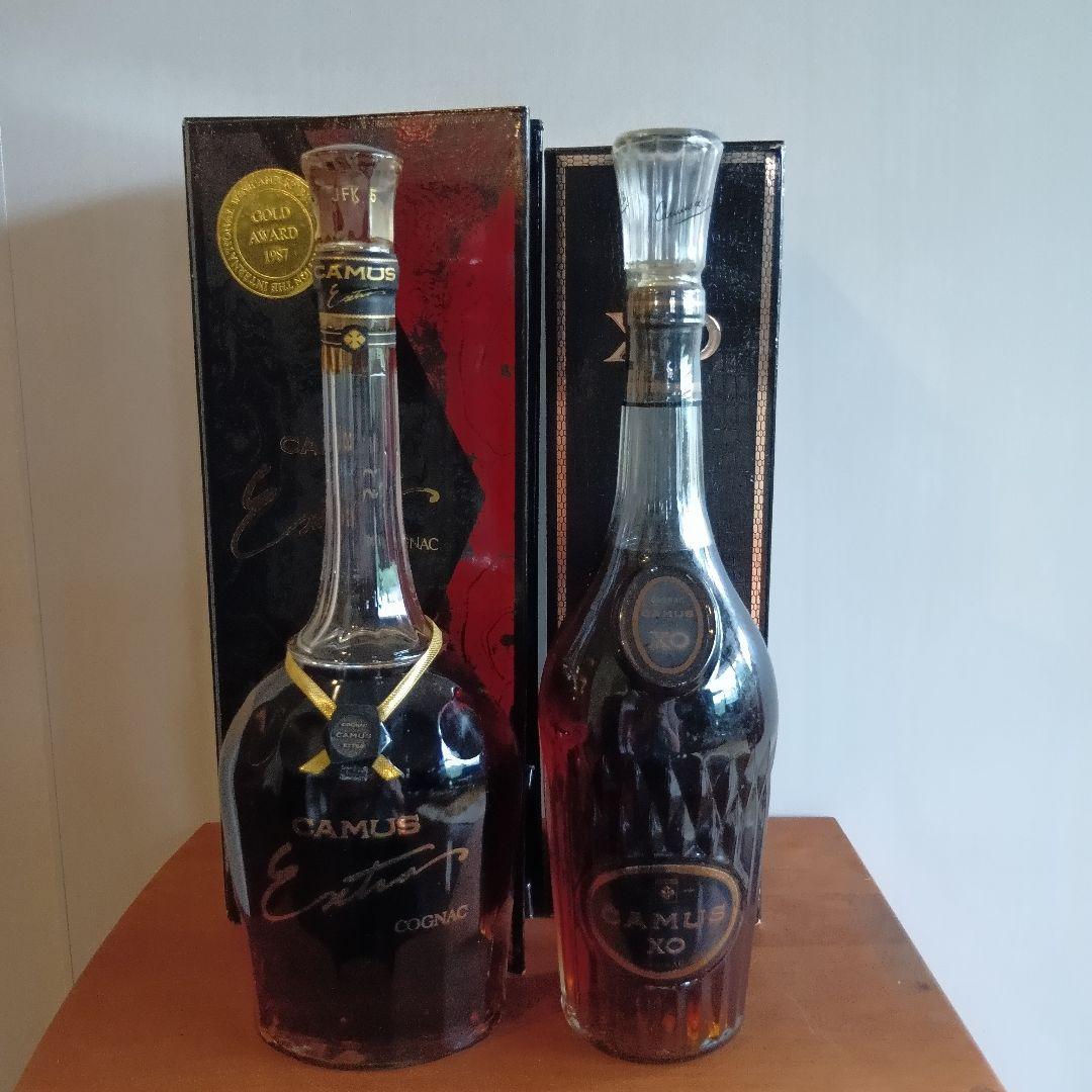 CAMUS Extra & XO コニャック ２本セット　未開封　古酒　箱あり