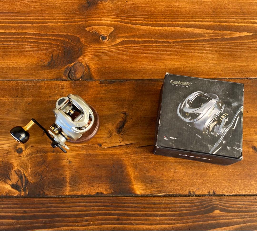 ジギングセット　デジタルカウンター付きリール　イカメタル　タイラバ　右ハンドル