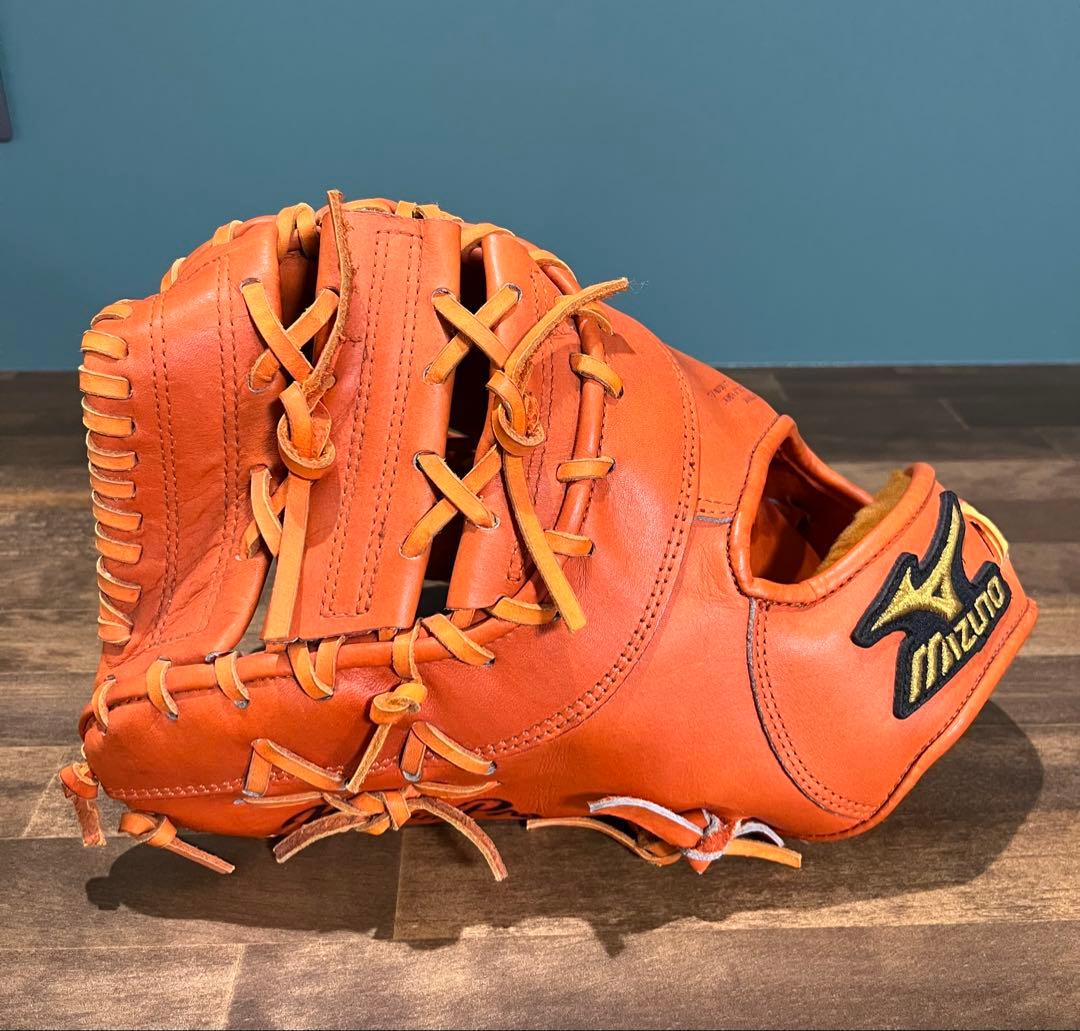 野球グローブ　硬式　ミズノプロ　ファーストミット　左投げ　サウスポー 旧ラベル