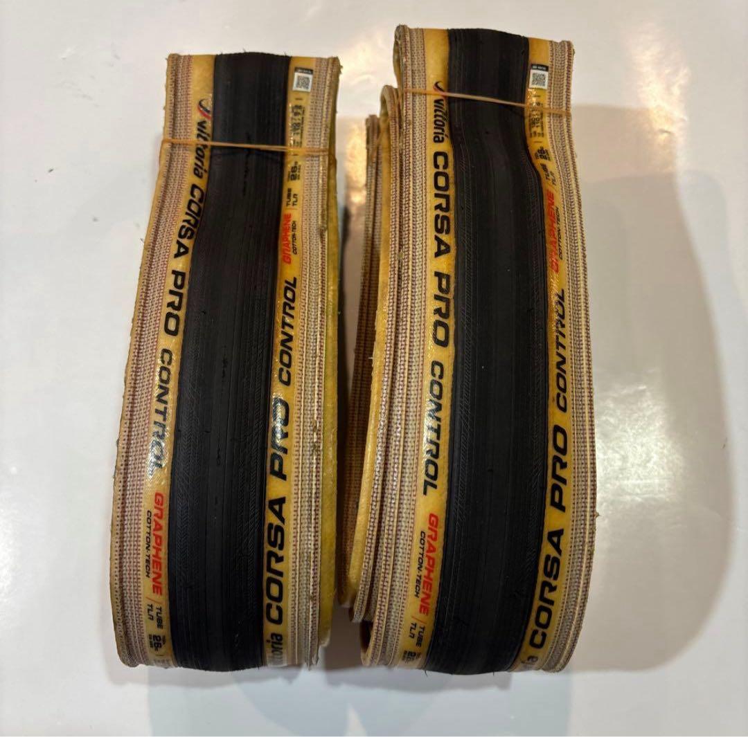 vittoria CORSA PRO CONTROL 26C 2本セット 中古品