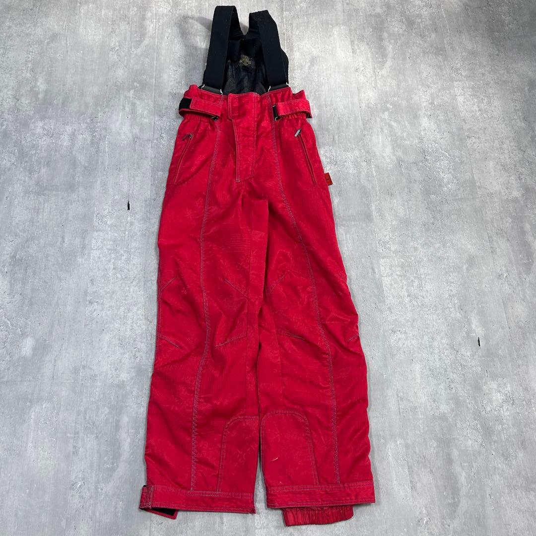 Z240 クラブ デサント スキーウェア 上下セット 赤 メンズ M 日本製