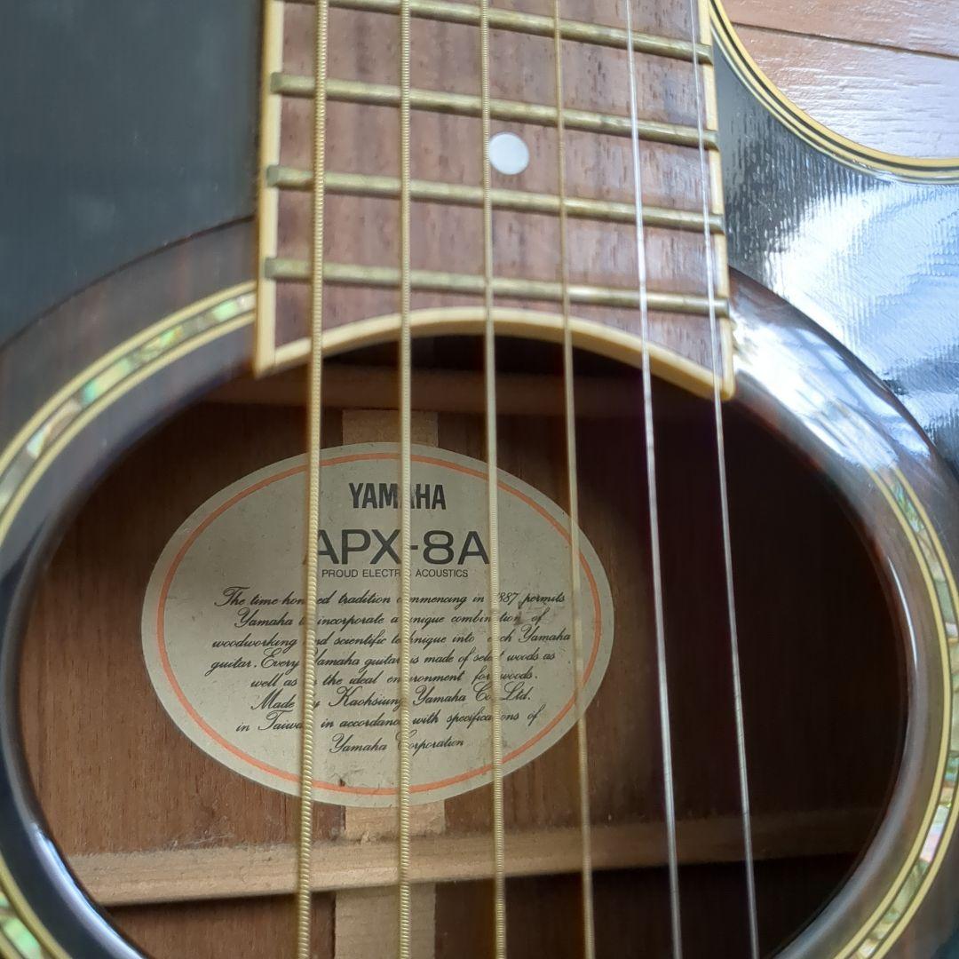 YAMAHA エレアコギター APX-8A ケース付 フェス イベント ポップ