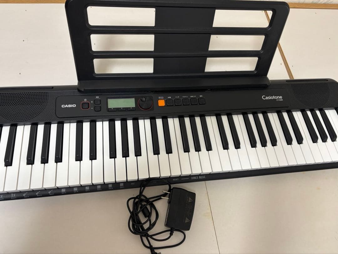 [22年製]カシオ CT-S200BK ベーシックキーボード ブラック