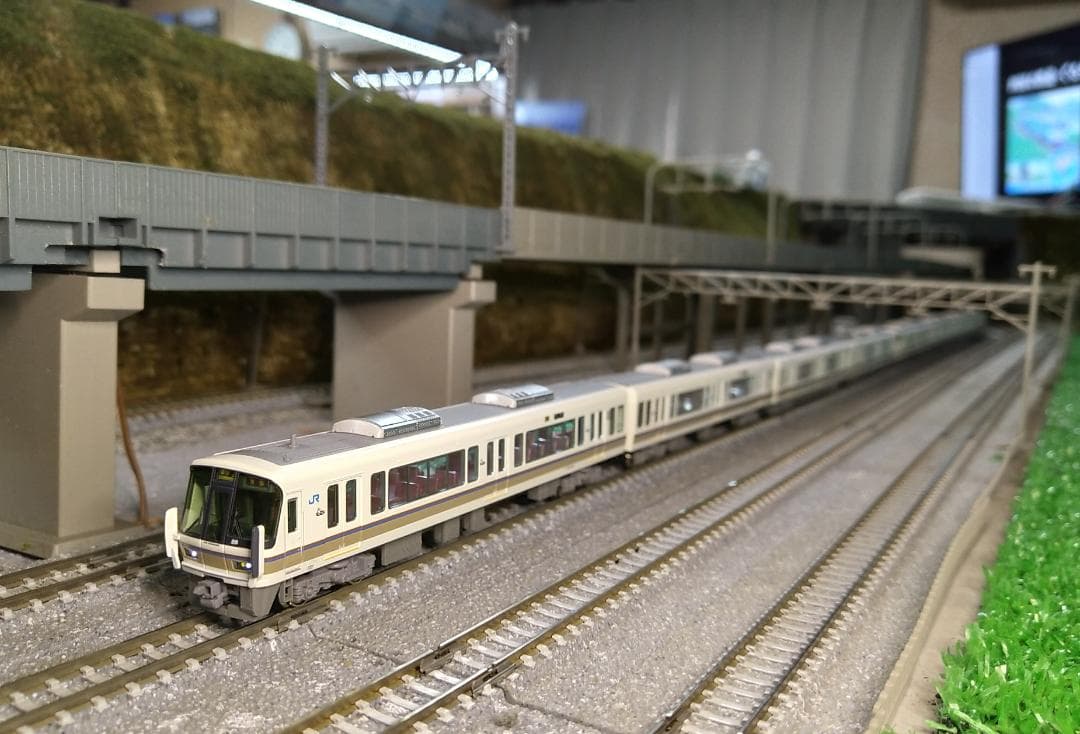 JR 221系リニューアル ＜大和路快速＞ 基本・増結 8両セット Nゲージ
