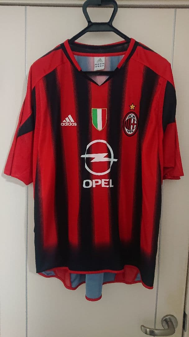 ACミラン クレスポ 直筆サイン入りユニフォーム