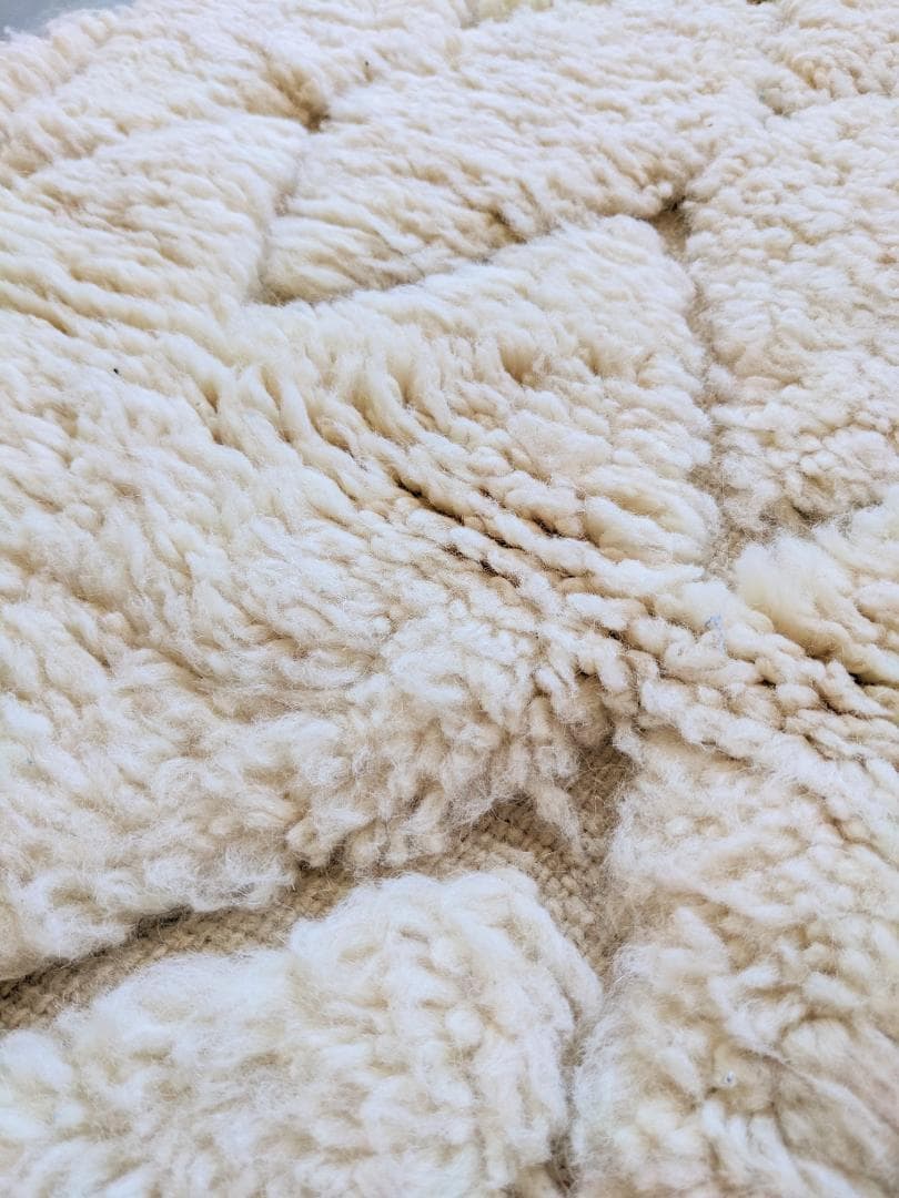 【週末限定セール】新品未使用モロッコミニベニワレンラグ-No.20 62×108