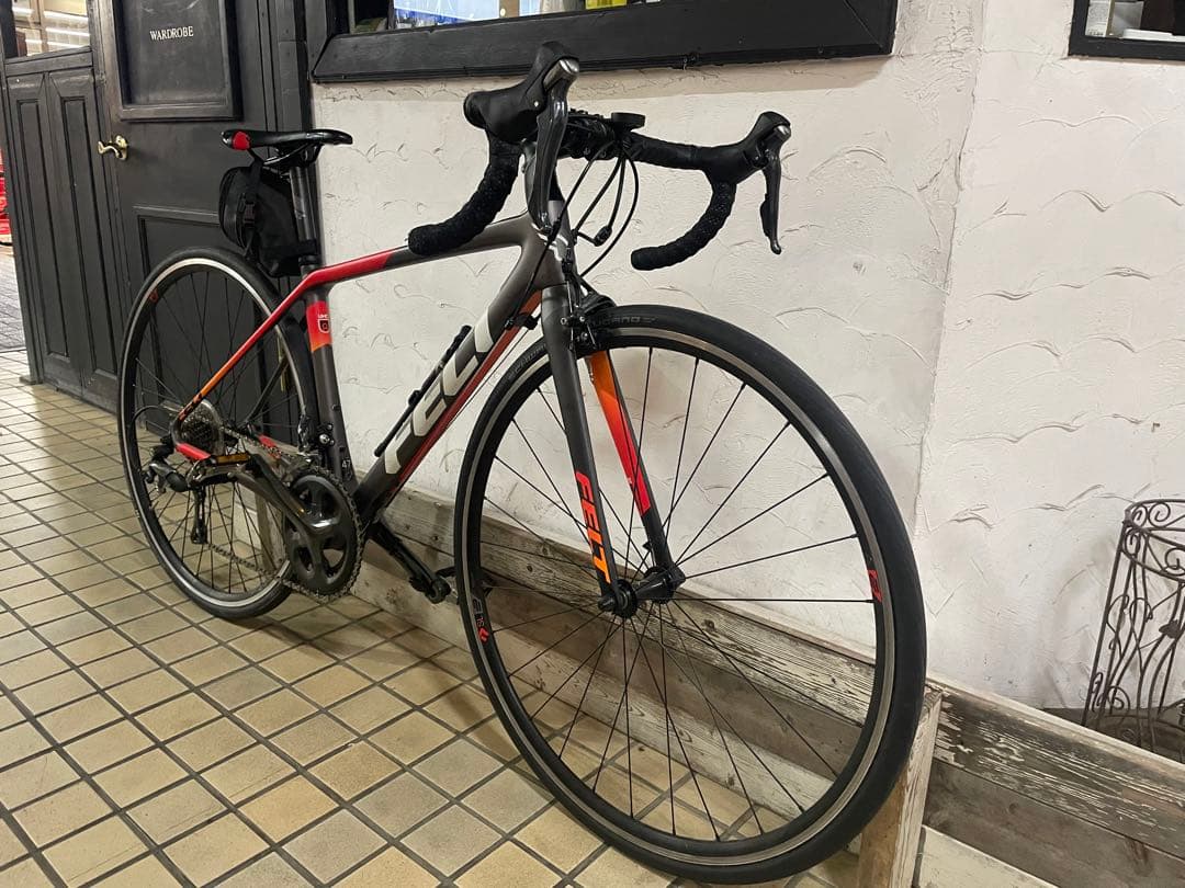 FELT ロードバイク 2x10速 グレー/オレンジ/赤