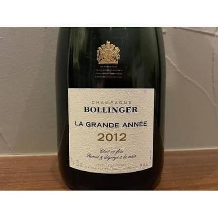 Bollinger La Grande Année 2012