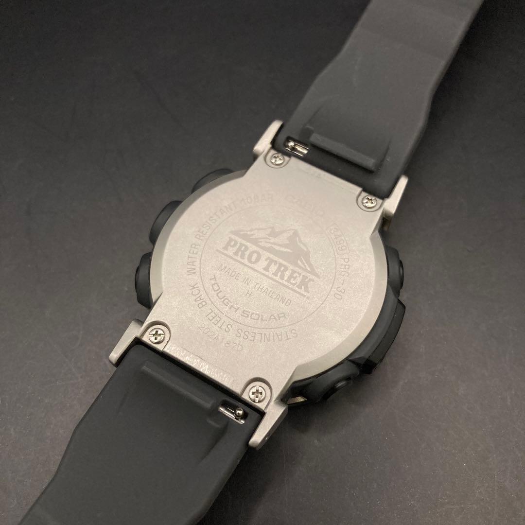即決 CASIO カシオ PRO TREK タフソーラー 腕時計 PRG-30