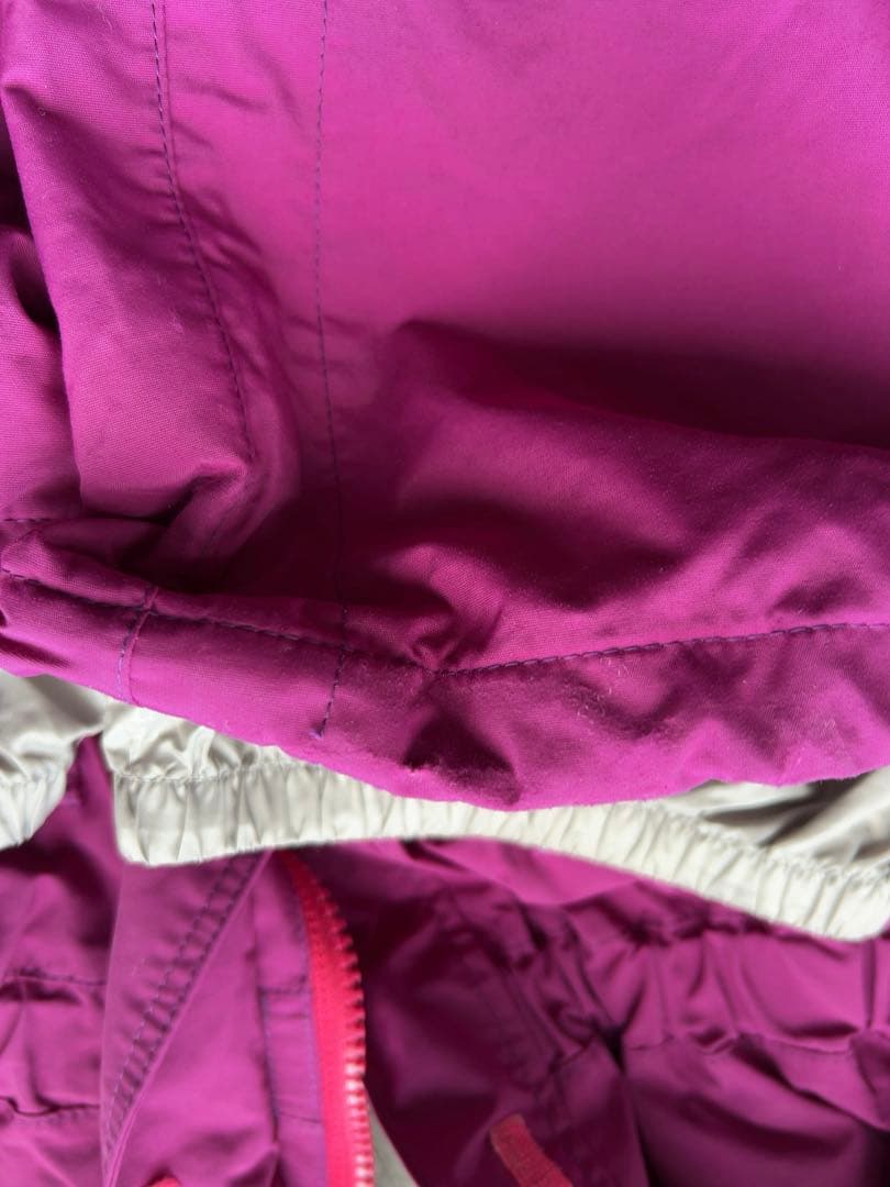 美品　THE NORTH FACE 子ども用スキーウェア ピンク　100