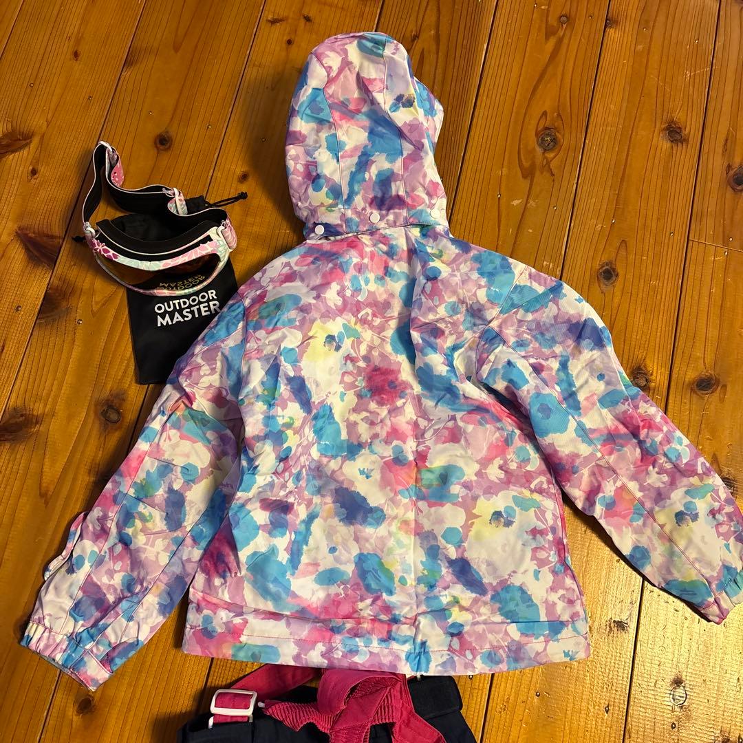 【美品】女の子　スキーウェア一式