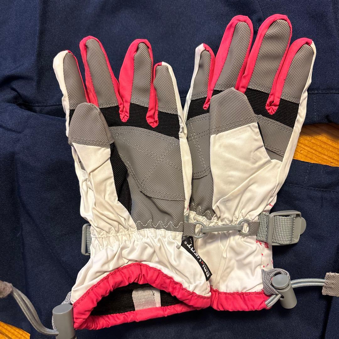 【美品】女の子　スキーウェア一式