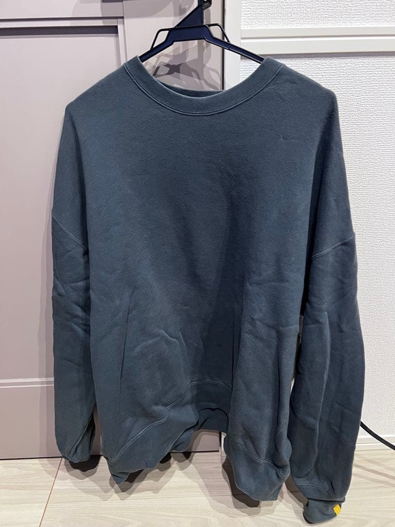 【美品】グラフペーパー×ループウィラー別注 スウェット トレーナー 緑