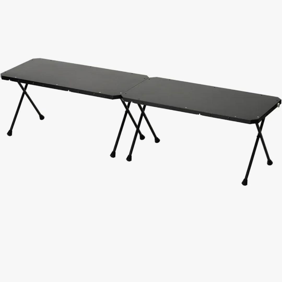 新品 スノーピーク コネクションテーブル 耐熱ブラック ジカロ連結 IGT 焚火