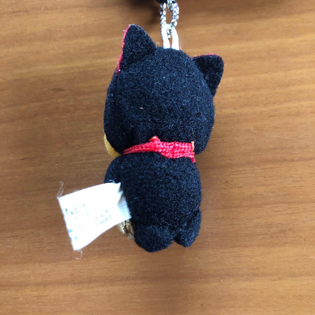 ストラップ　くまのプーさん（招き猫）