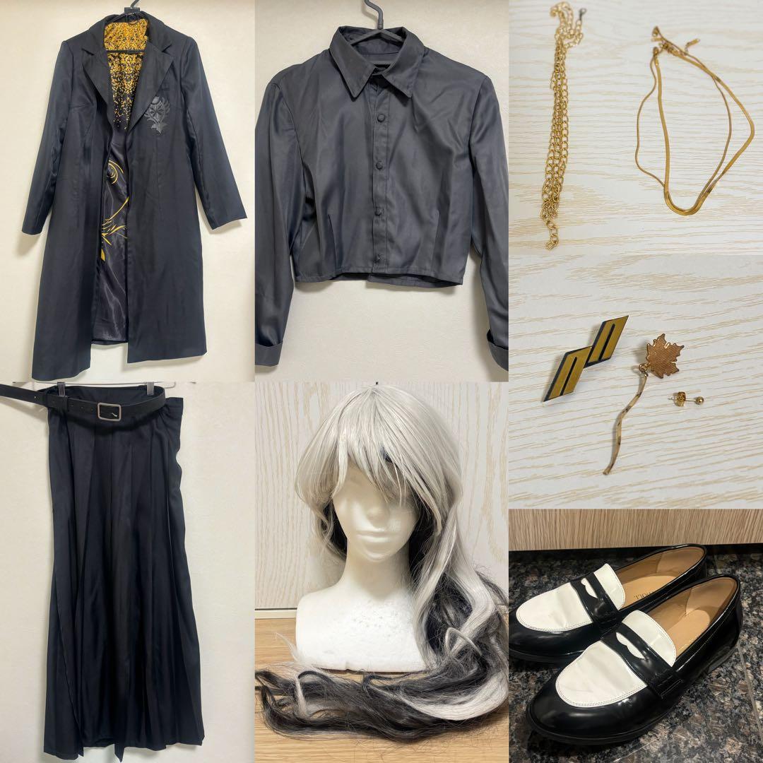 にじさんじ　樋口楓　七次元生徒会　コスプレ衣装　ウィッグ　靴　アクセサリー一式