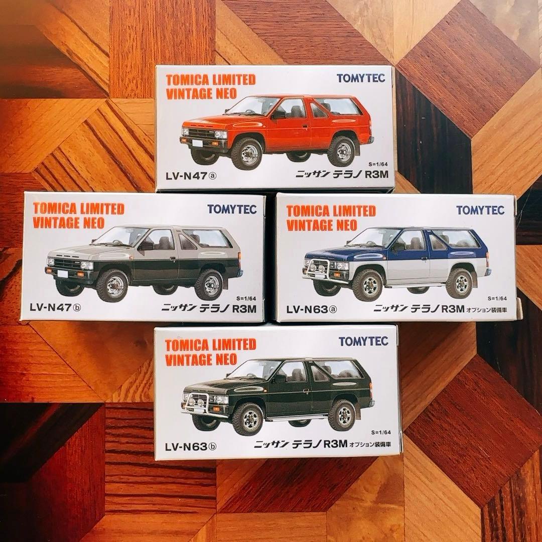 新品トミカリミテッドビンテージネオ ニッサン テラノ　R3M まとめ売り