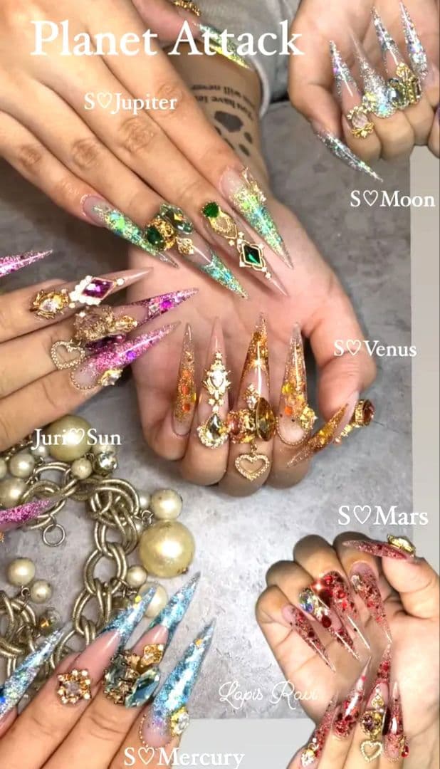 ネイルパーツ Lapis Ravi