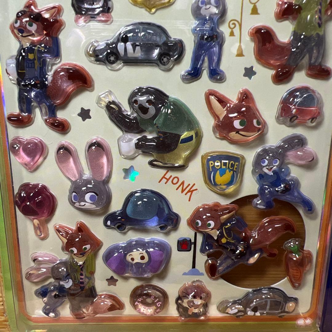 【正規品】ボンボンドロップシール ズートピア