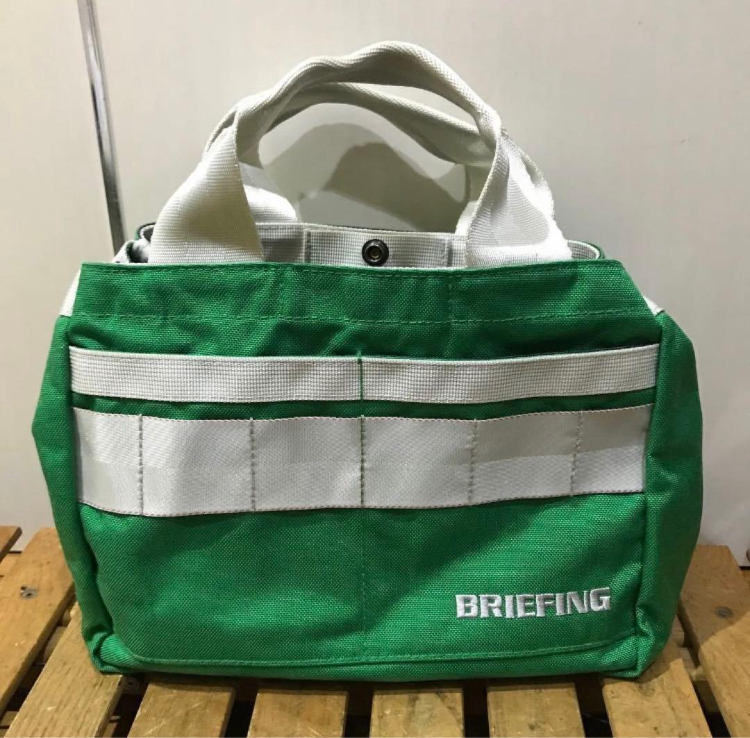 【美品・希少正規品】ブリーフィング BRIEFING トートバッグ グリーン