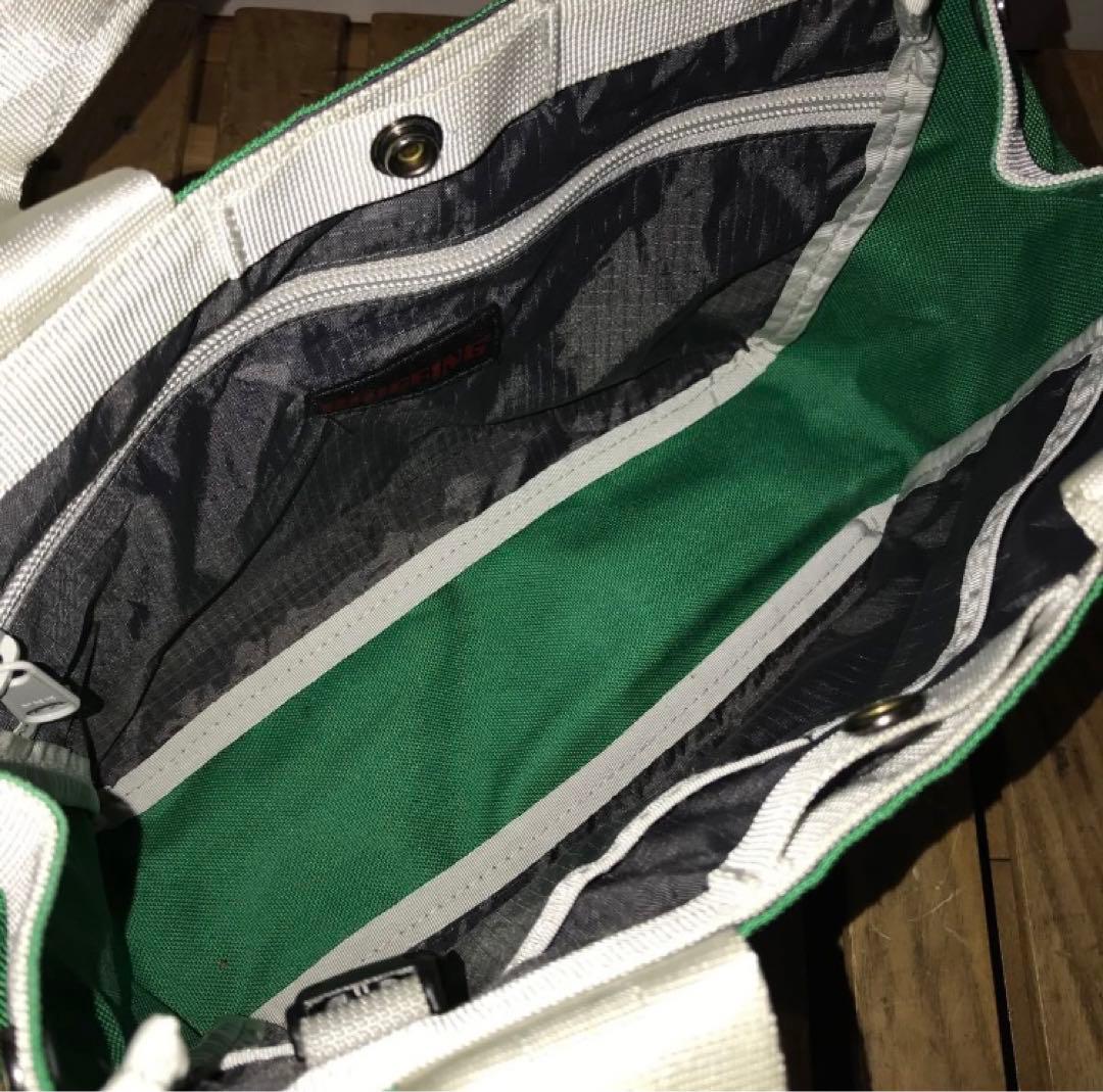 【美品・希少正規品】ブリーフィング BRIEFING トートバッグ グリーン