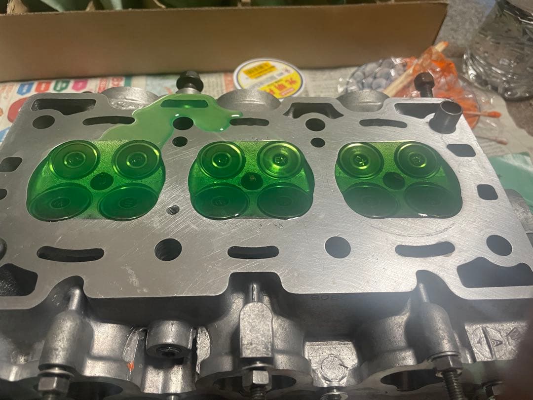 F6A ツインカム　シリンダーヘッド