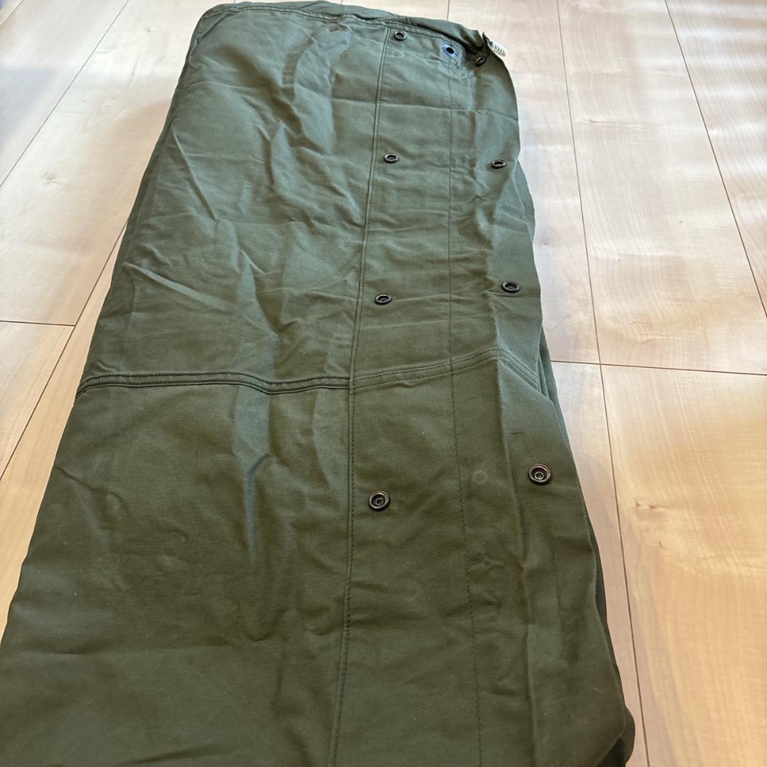 US パップテント ハーフシェルター 2枚 ポール・ペグセット 米軍 軍幕