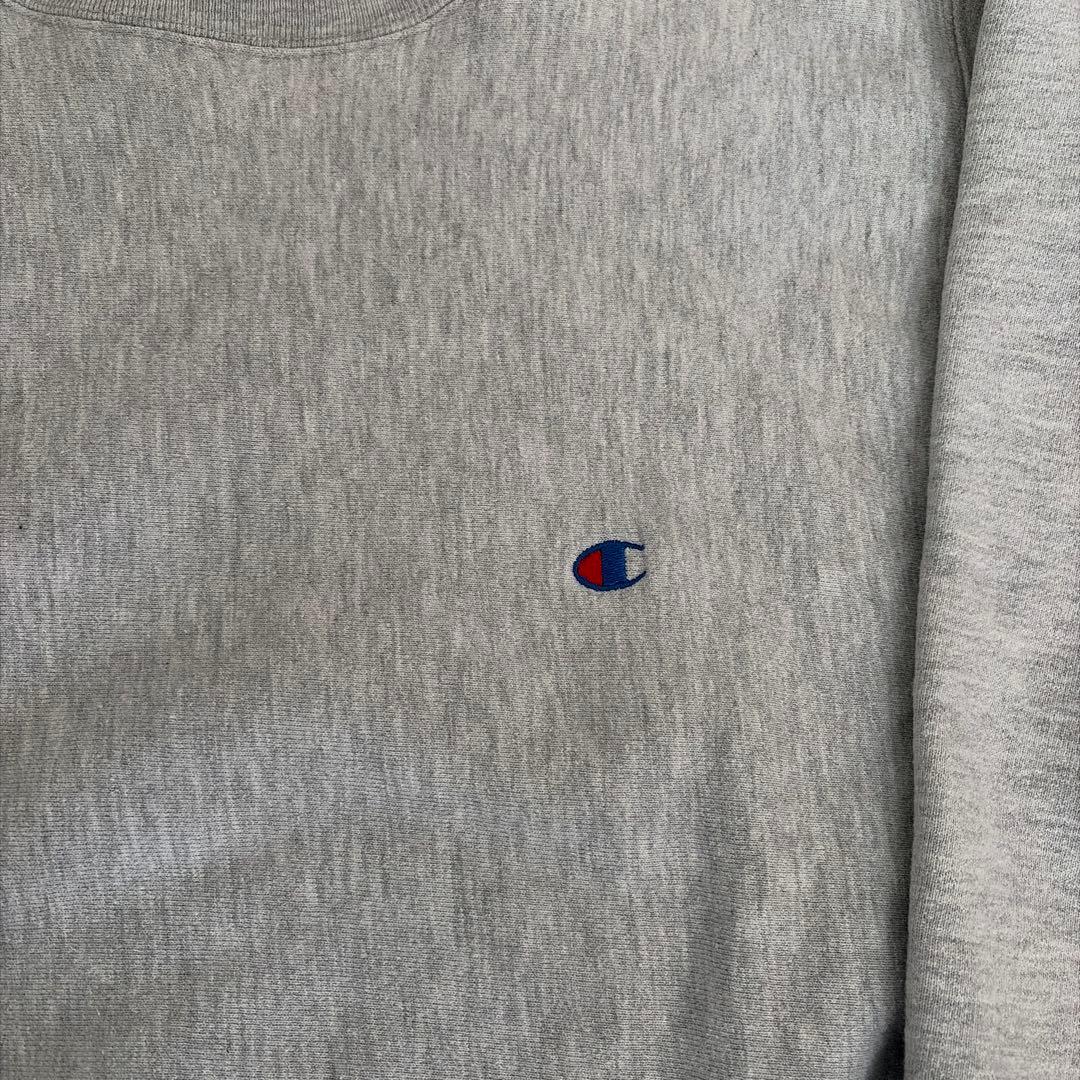 Champion グレー トレーナー トリコタグ　80s