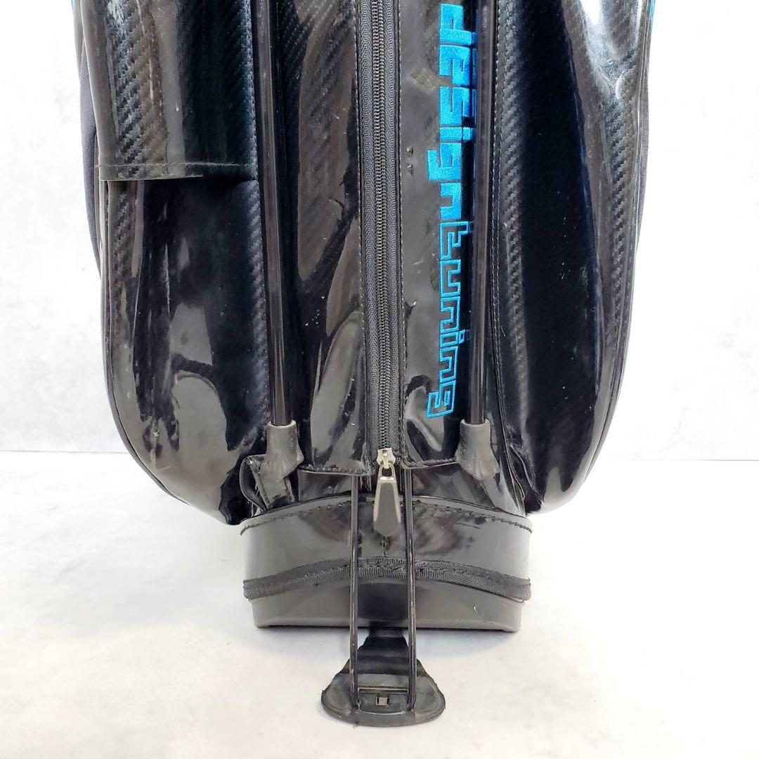 【フード未使用】デザインチューニング スタンド式 キャディバッグ ゴルフバッグ