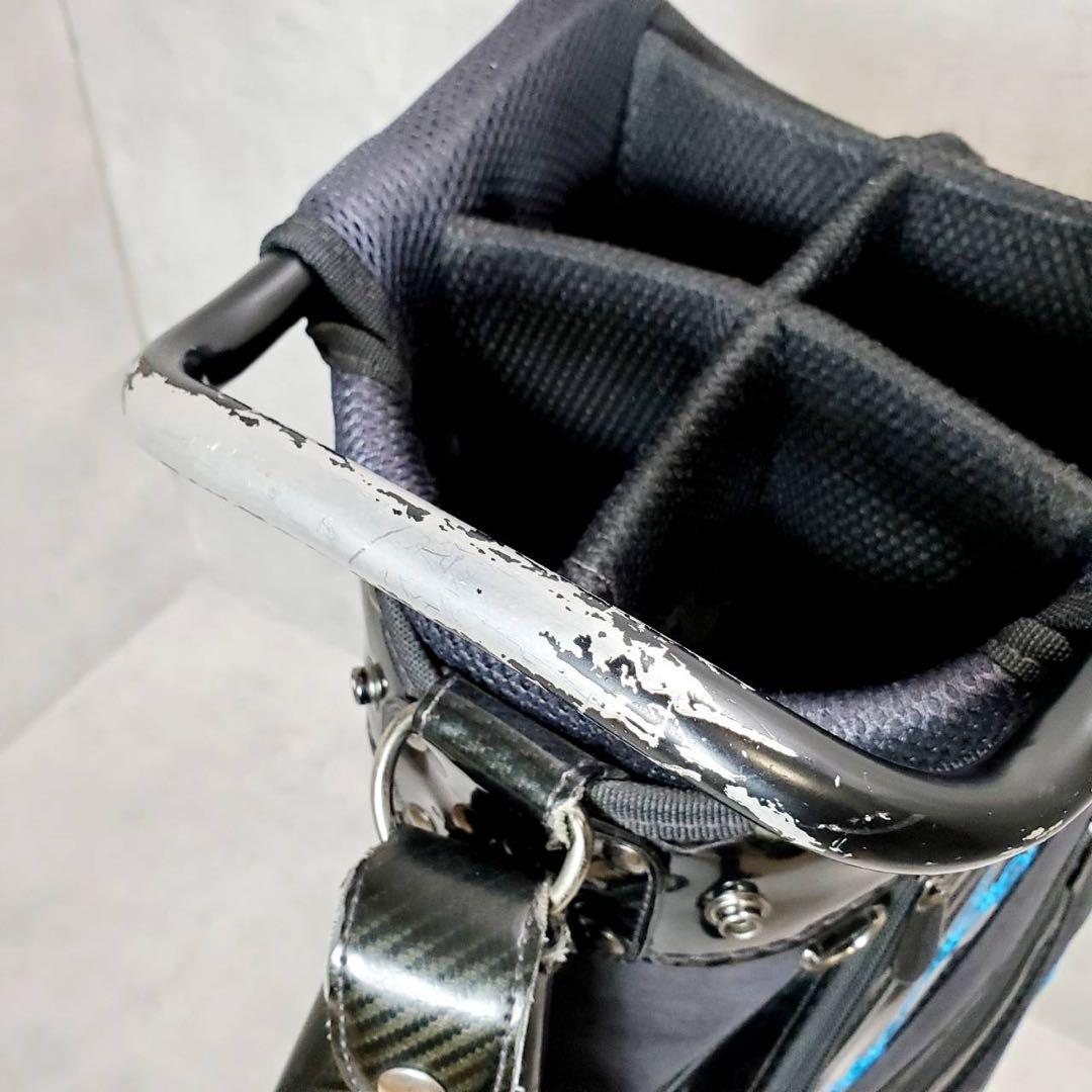 【フード未使用】デザインチューニング スタンド式 キャディバッグ ゴルフバッグ