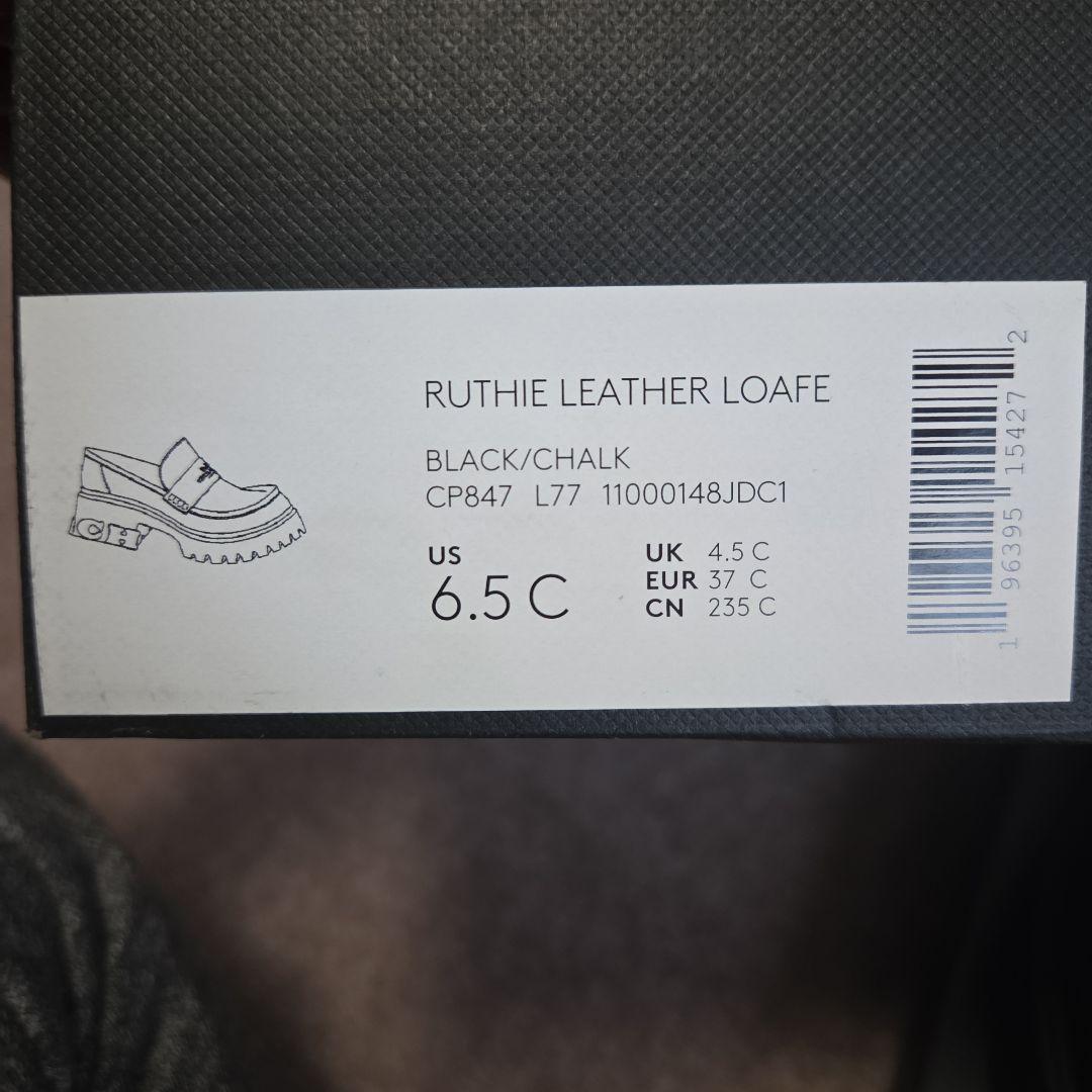 COACH Ruthie Leather Loafer 23.5cm正規品