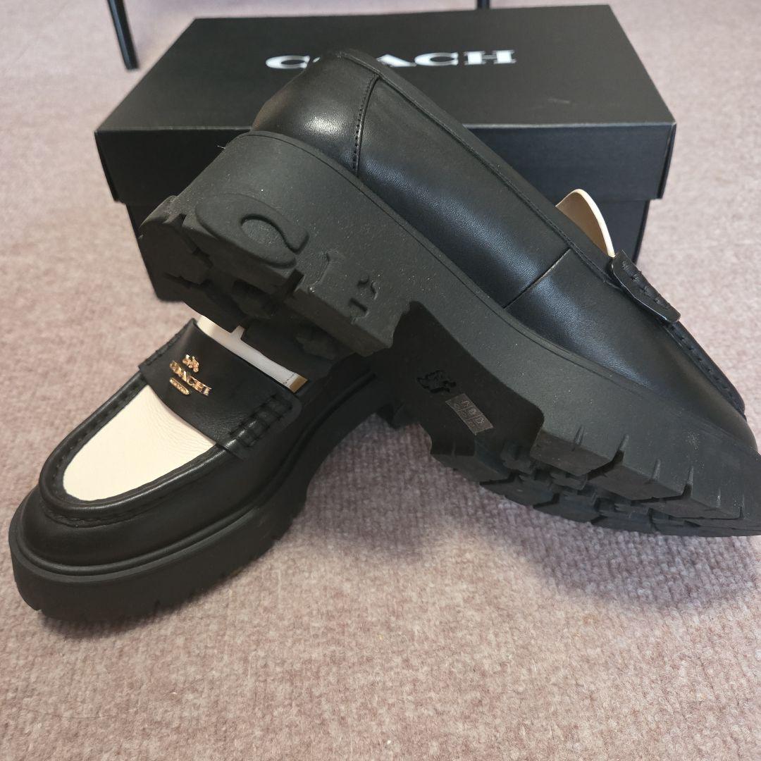 COACH Ruthie Leather Loafer 23.5cm正規品