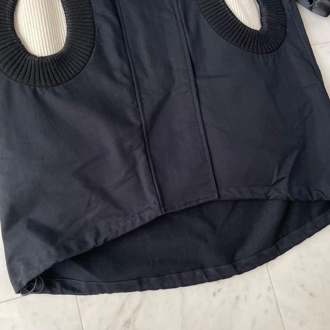 美品✨ツモリチサト アマモールモッズコート フォックスファー ライナー ブラック