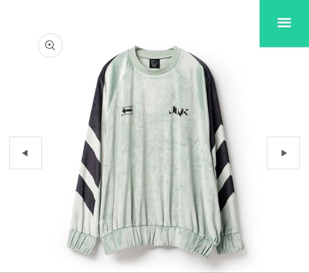 米津玄師 JUNKベロアプルオーバー M