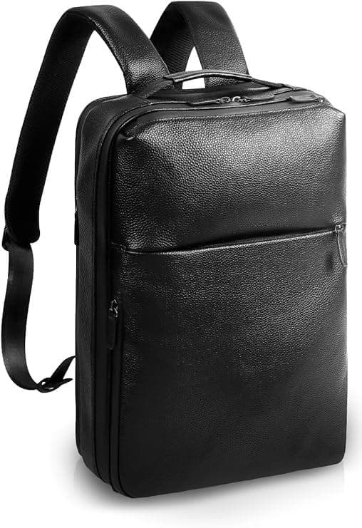 LS LASIEM ビジネスリュック メンズ 本革 撥水 15.6インチ