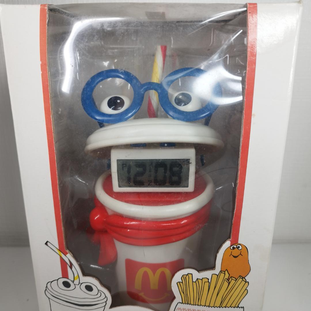 マクドナルド MCタイム 貯金箱 時計 ハッピーミール アメトイ マッ IAZA