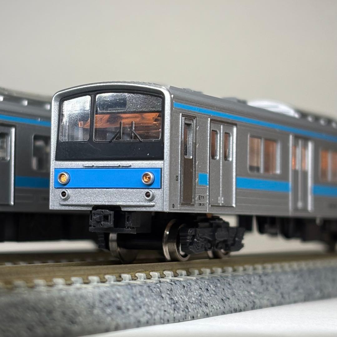 【KATO】Nゲージ 205系関西色 7両セット　室内灯組み込み済み