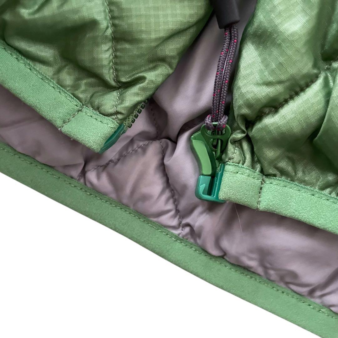 【美品】mont-bell モンベル ライトアルパイン ダウンジャケット GRN