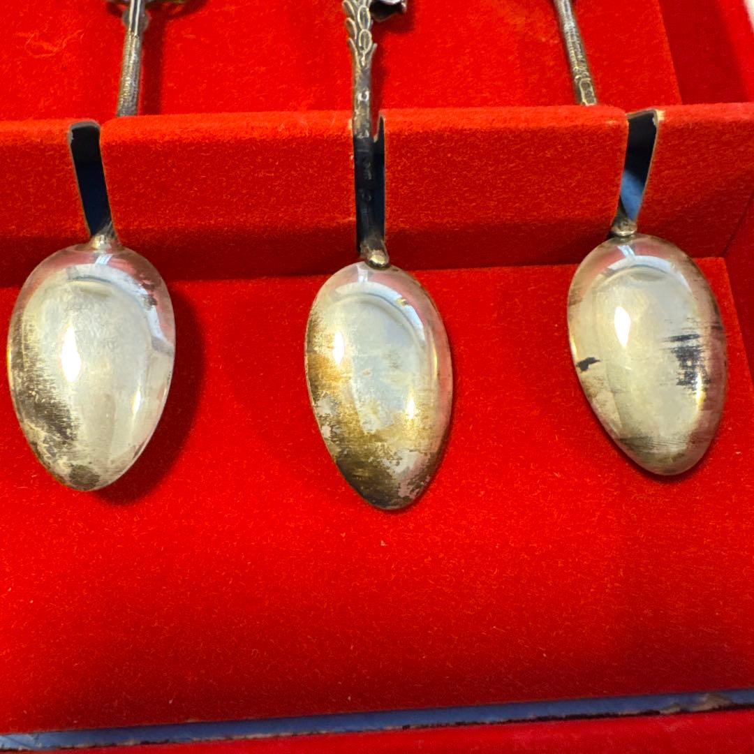 クリストフ ウィドマン　銀製デミタススプーン6客セット