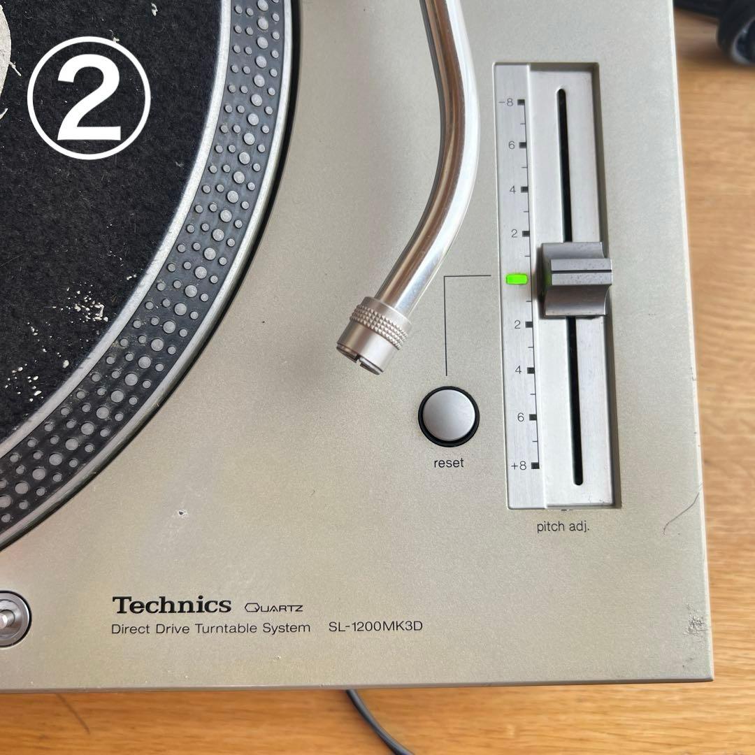 Technics SL-1200MK3D レコードプレヤー 2台セット