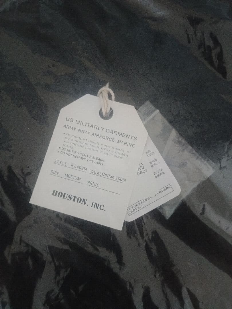 【新品未開封】Houston ヒューストン モッズコート 青島モデル ブラック