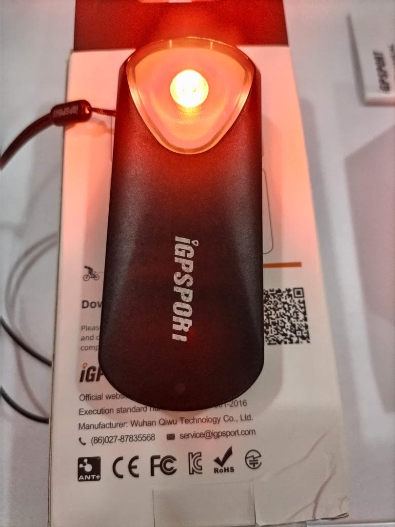 iGPSPORT SR30 自転車 リアビューレーダー テールライト