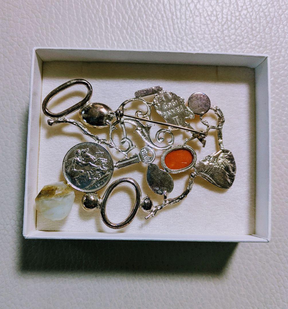 phillipe FERRANDIS シルバーブローチ