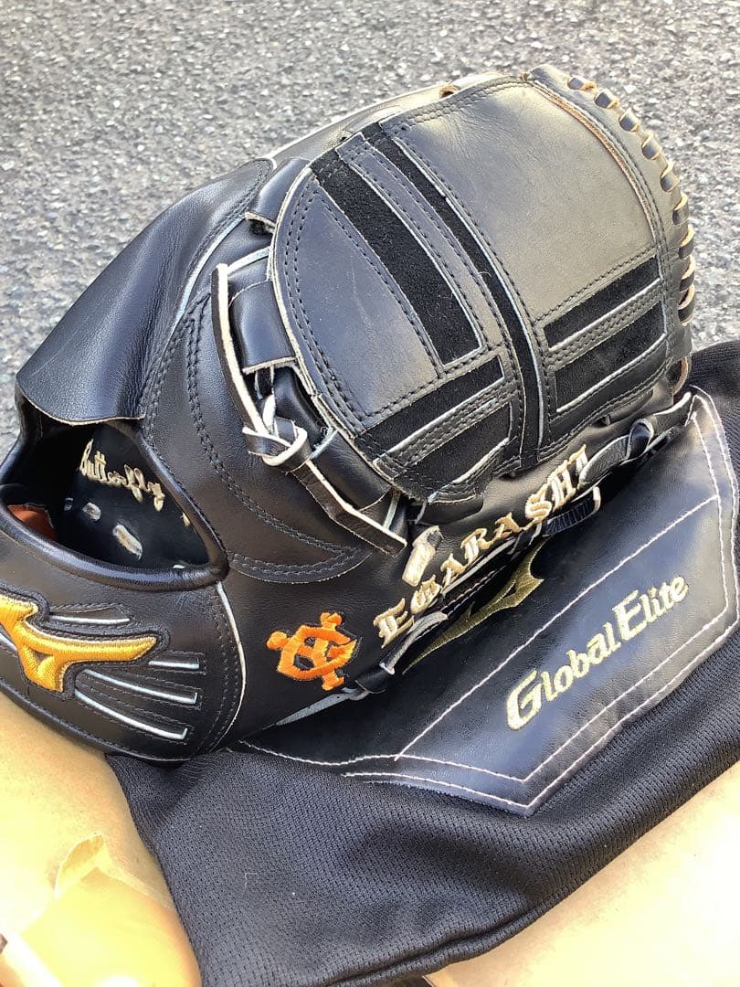 読売ジャイアンツ 実使用 えがらし投手 支給品