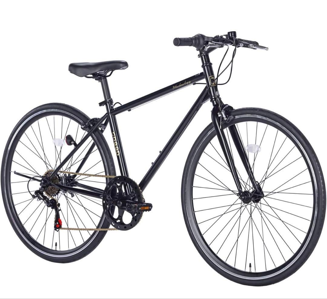 21Technology クロスバイクCL266 マットブラック【新品、未開封】