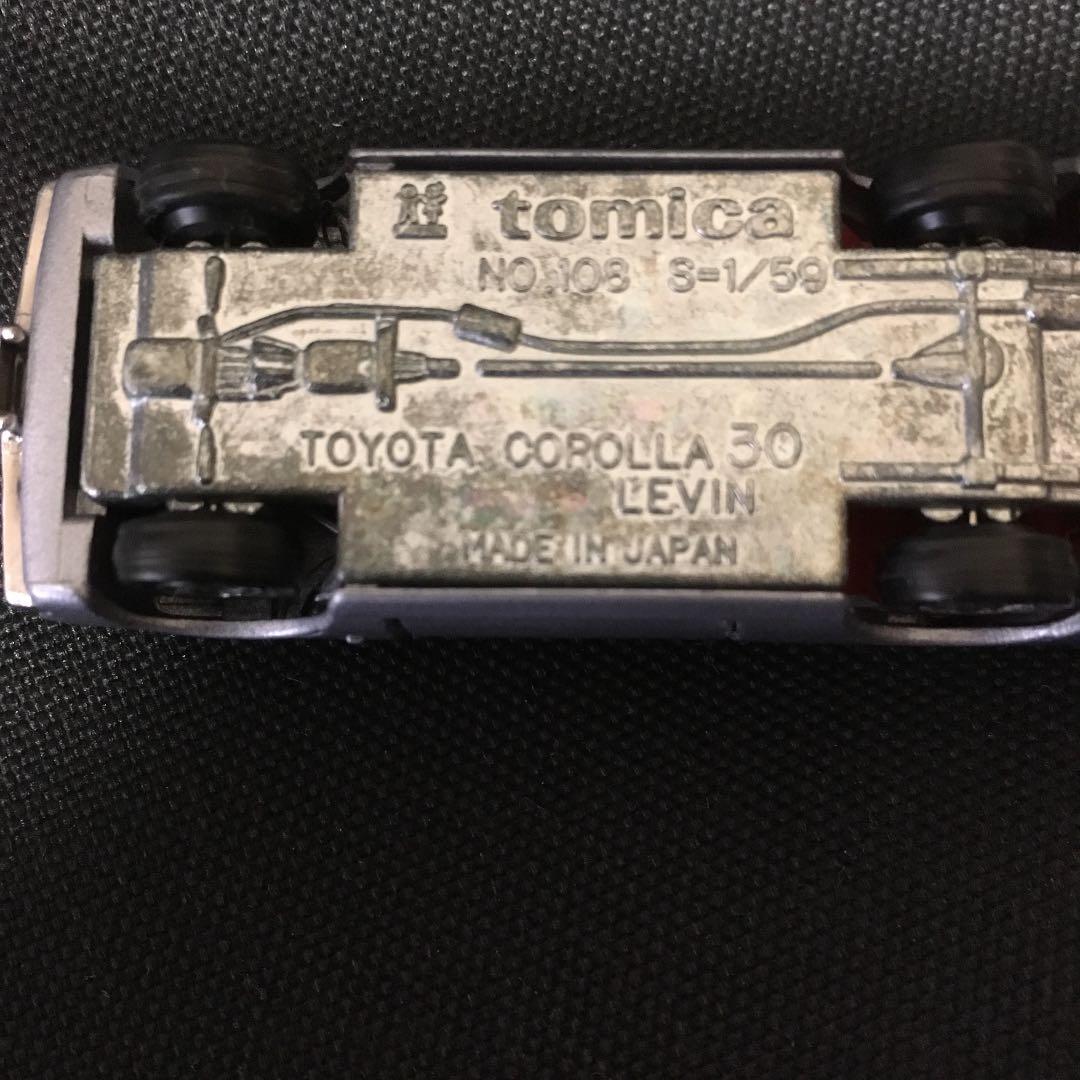 値下げ！トヨタ・カローラ30 レビン(黒箱トミカ)