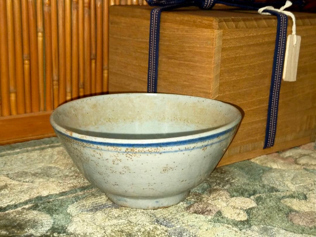 ♥値下げ♥　古伊万里　茶碗　桐箱付き　茶道具　骨董　古玩